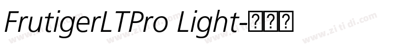 FrutigerLTPro Light字体转换 FrutigerLTPro Light字体转换